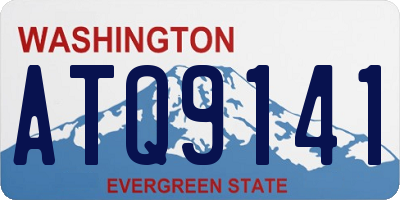 WA license plate ATQ9141