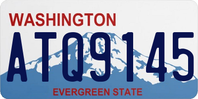 WA license plate ATQ9145