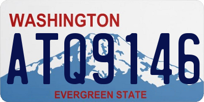 WA license plate ATQ9146