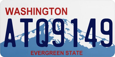 WA license plate ATQ9149