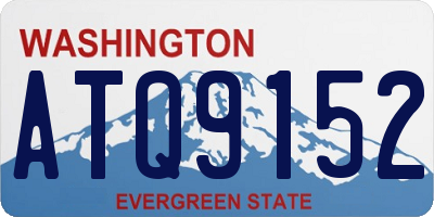 WA license plate ATQ9152
