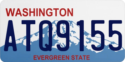 WA license plate ATQ9155
