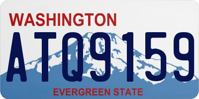 WA license plate ATQ9159