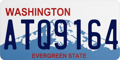 WA license plate ATQ9164