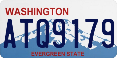 WA license plate ATQ9179