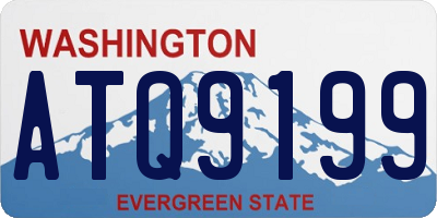 WA license plate ATQ9199