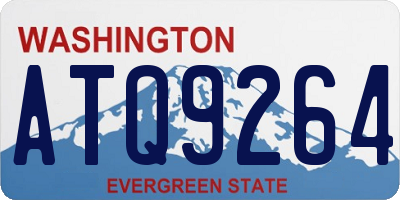 WA license plate ATQ9264