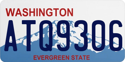 WA license plate ATQ9306