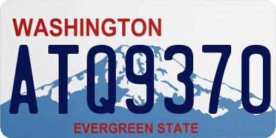 WA license plate ATQ9370