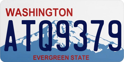 WA license plate ATQ9379