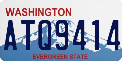 WA license plate ATQ9414