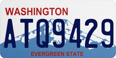 WA license plate ATQ9429