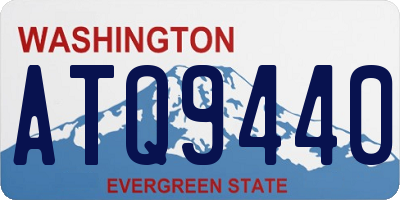 WA license plate ATQ9440