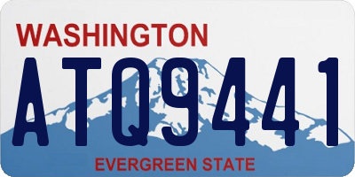 WA license plate ATQ9441