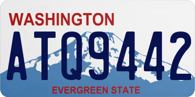 WA license plate ATQ9442