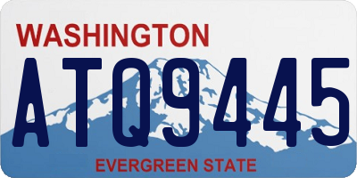 WA license plate ATQ9445