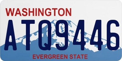 WA license plate ATQ9446