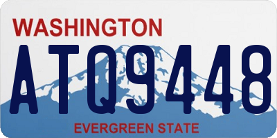 WA license plate ATQ9448