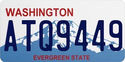 WA license plate ATQ9449