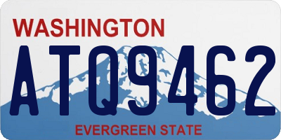 WA license plate ATQ9462