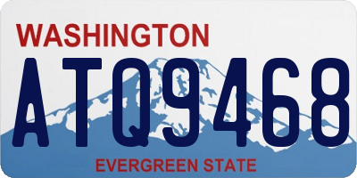 WA license plate ATQ9468