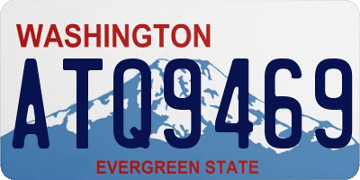 WA license plate ATQ9469