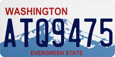 WA license plate ATQ9475