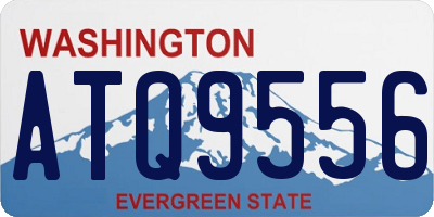 WA license plate ATQ9556