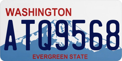 WA license plate ATQ9568