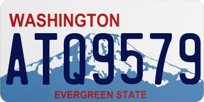 WA license plate ATQ9579