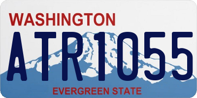 WA license plate ATR1055