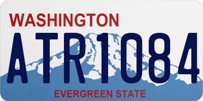 WA license plate ATR1084