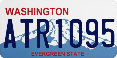 WA license plate ATR1095