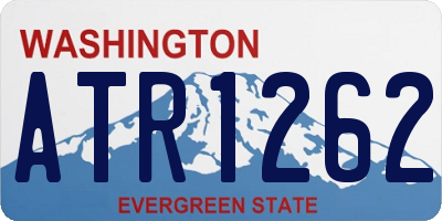 WA license plate ATR1262