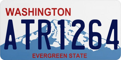 WA license plate ATR1264