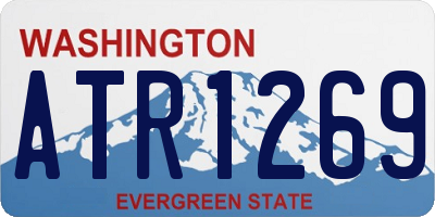 WA license plate ATR1269