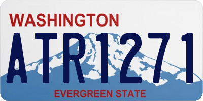 WA license plate ATR1271