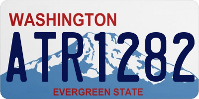 WA license plate ATR1282