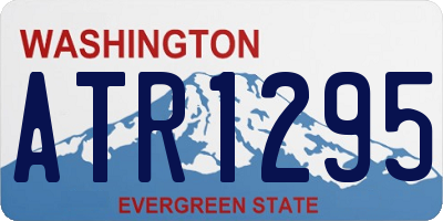 WA license plate ATR1295