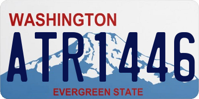 WA license plate ATR1446