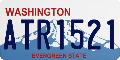WA license plate ATR1521