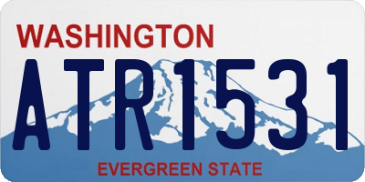 WA license plate ATR1531