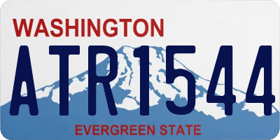 WA license plate ATR1544