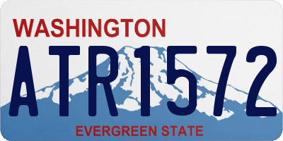 WA license plate ATR1572