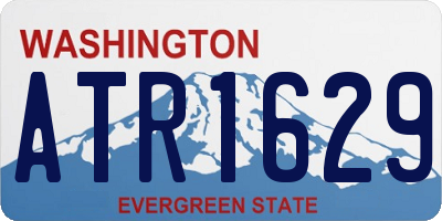 WA license plate ATR1629