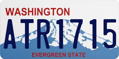WA license plate ATR1715