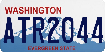 WA license plate ATR2044