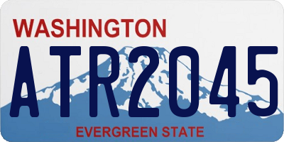 WA license plate ATR2045
