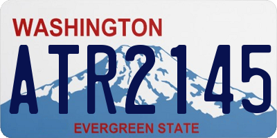 WA license plate ATR2145