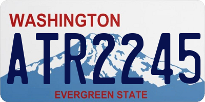 WA license plate ATR2245